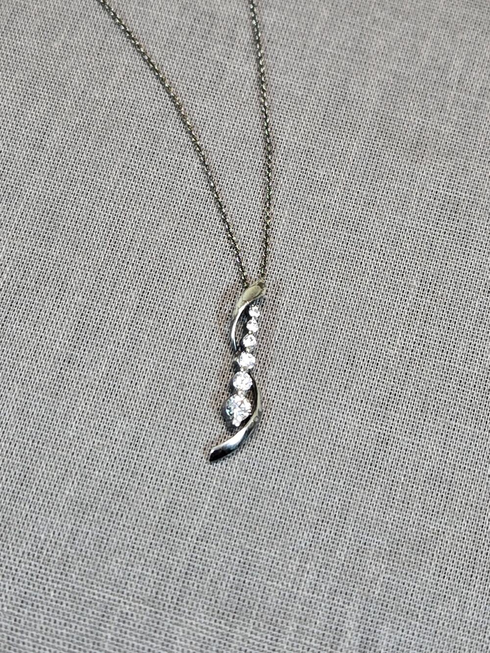 Vintage Silver Necklace Stamped 925